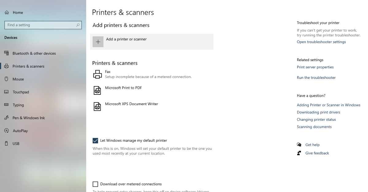 how to fix printer not printing